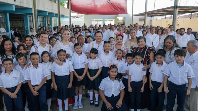 Destinan más de 3.1 millones de pesos para mejorar primaria de Mérida