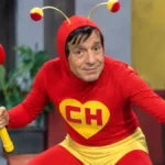Imagen ilustrativa del Chapulín Colorado con su característico traje rojo y Chipote Chillón