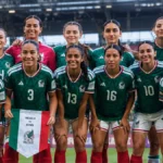 Selección Mexicana Femenil Sub-20 previo a un partido del Mundial de Polonia 2026