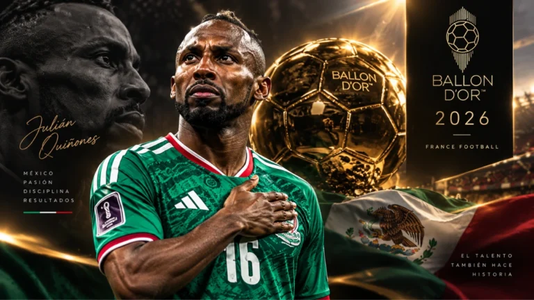 Julián Quiñones entre los nominados al Balón de Oro 2026