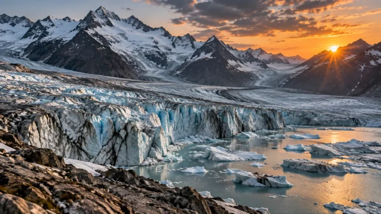 Glaciares de Suiza afectados por la pérdida de hielo en 2026