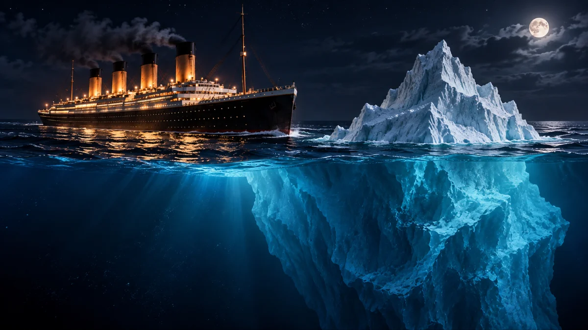 El iceberg del Titanic era enorme… pero su historia también terminó conectándose con México