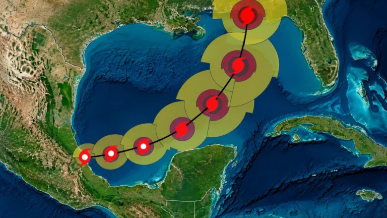 Isaías se fortalece en el Golfo de México y podría convertirse en huracán